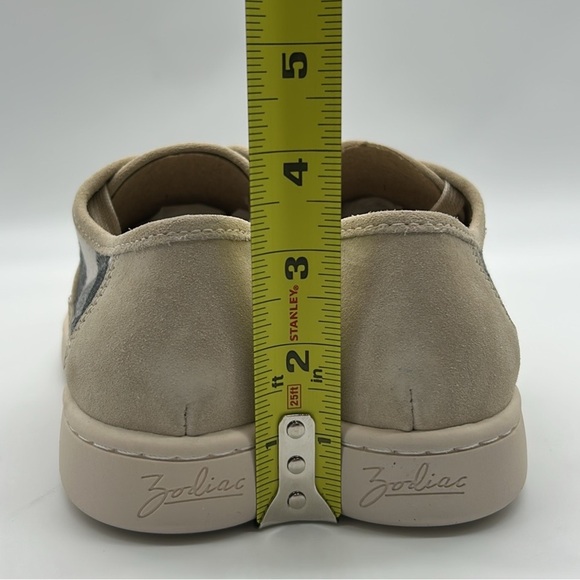 Zodiac Cheezburger Plaid Lace-Up Sneakers Women’s Size 9M Black White Tan NWB - Picture 8 of 11